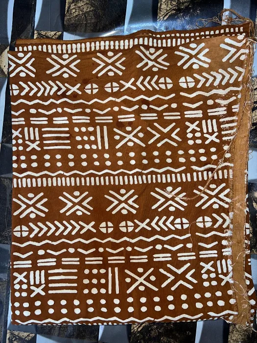 Pagne Bogolan 2mx1,2m Densité moyenne