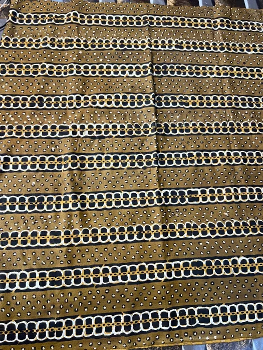 Pagne Bogolan 2mx1,2m Densité moyenne