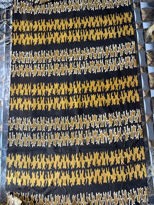 Pagne Bogolan 2mx1,2m Densité moyenne