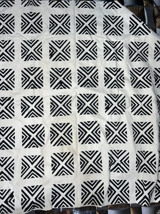 Pagne Bogolan 2mx1,2m Densité moyenne